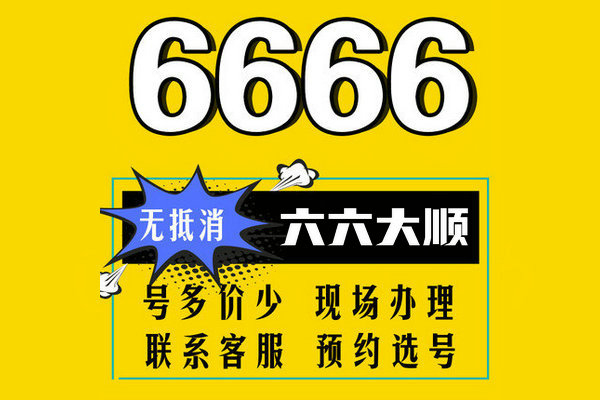 曹縣尾號666吉祥號